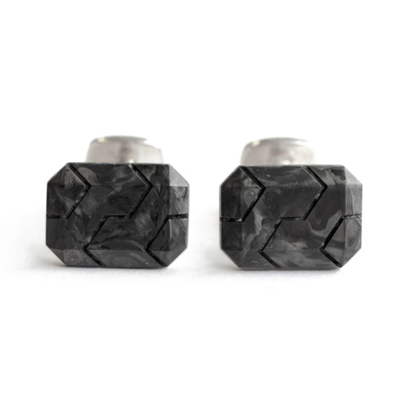 David Yurman Other - DAVID YURMAN Black Forged Carbon Cufflinks